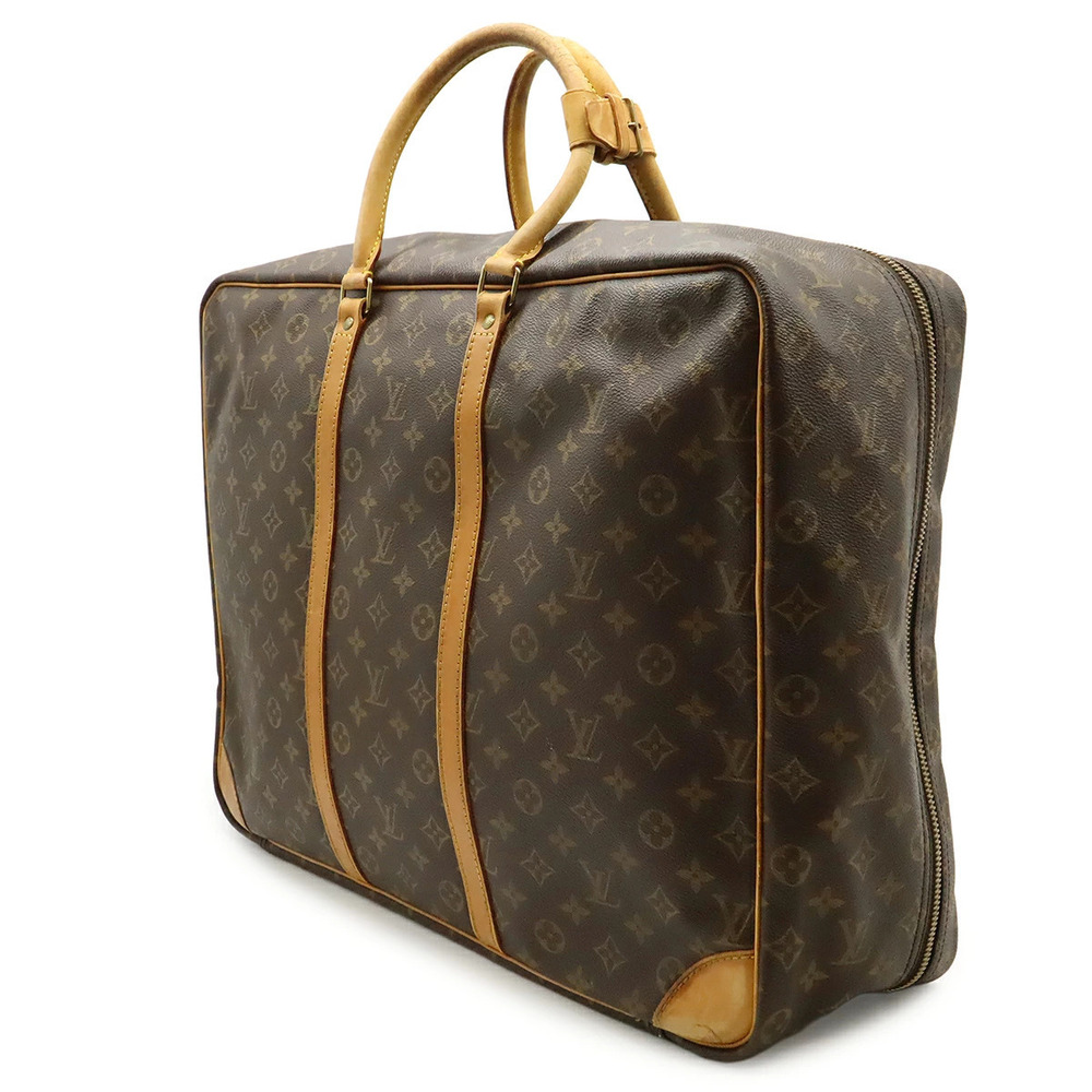 Louis Vuitton Monogram Boston Bag Sirius Travel Briefcase Brown